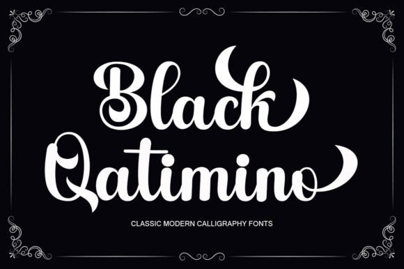 Black Qatimino Font