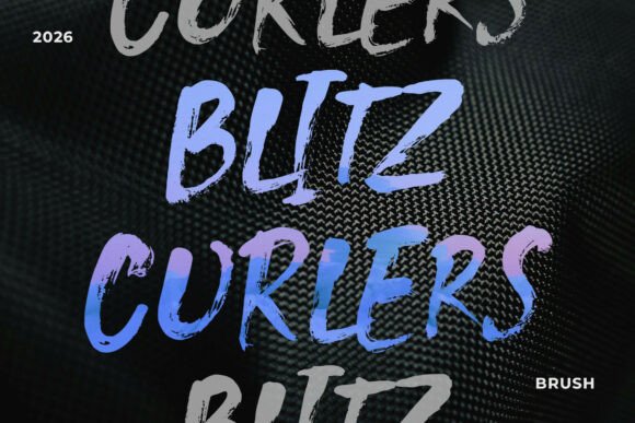 Blitz Curlers Font for Bold Branding