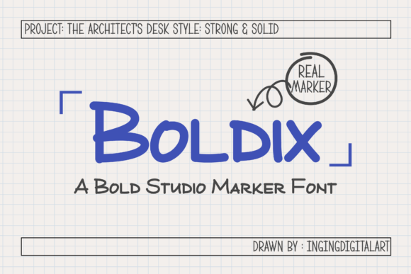Boldix Font: Bold and Unapologetic