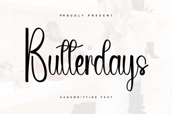 Butterdays Font: A Handwritten Touch for Editorial Design