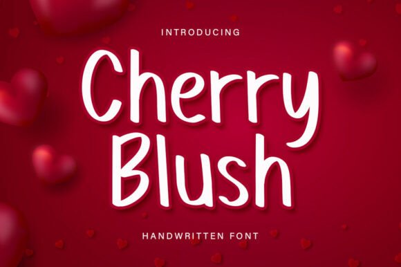 Cherry Blush Font for Creative Campaigns