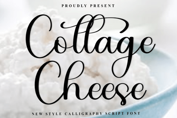 Cottage Cheese Font for Holiday Campaigns