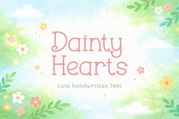 Dainty Hearts Font for Creative Campaigns