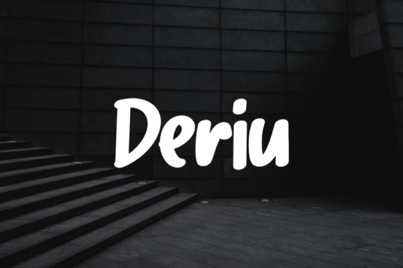 Deriu: The Modern Typeface for Polished Branding