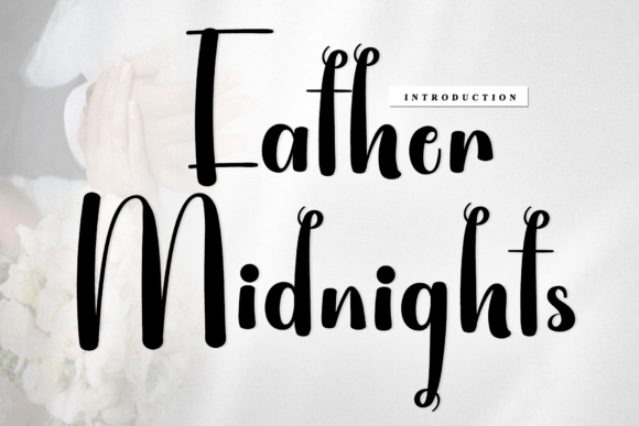 Father Midnights Font for Business Branding