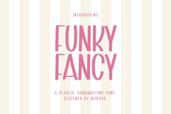Funky Fancy Font for Creative Brands