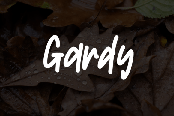 Gardy Font Download Free