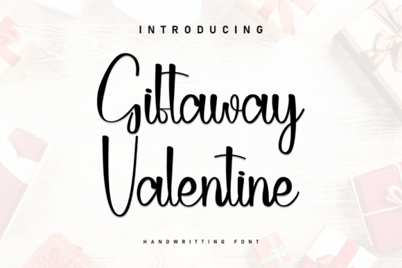 Giftaway Valentine Font