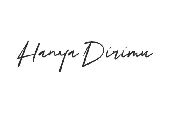 Hanya Dirimu Font