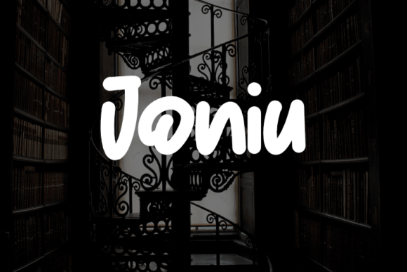 Joniu: A Modern Typeface for Elegant Business Branding