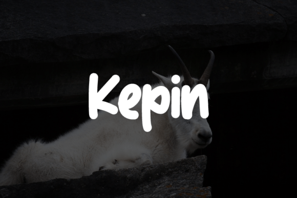 Kepin: A Font for Polished Branding