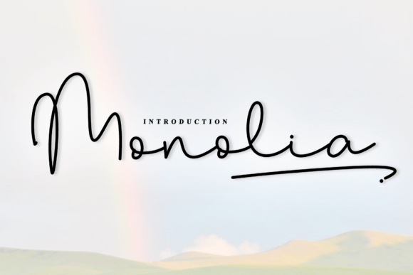 Monolia: The Sweet Handwritten Font for Branding