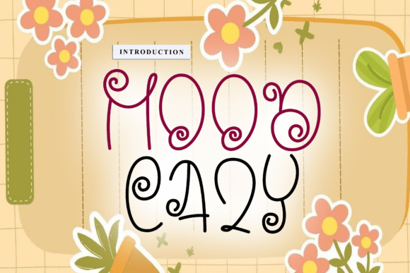 Mood Lazy Font for Creative Makers