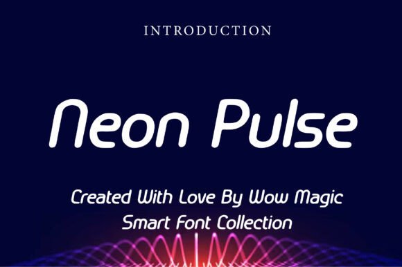 Neon Pulse Font for Bold Design