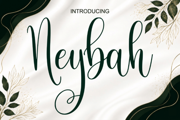 Neybah Font: Elevating Web Design with Modern Script