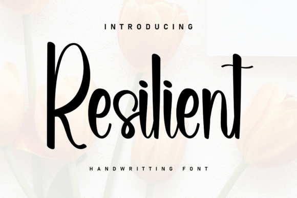 Resilient: A Sweet Handwritten Font for Web Design