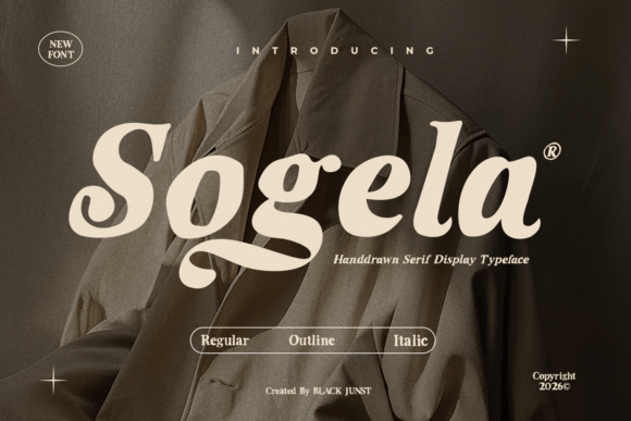 Sogela: A Handwritten Serif Font for Creative Campaigns