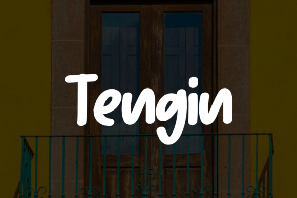Tengin Font Review: A Modern Script for Branding