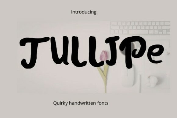 Tullipe Font: Bold and Playful