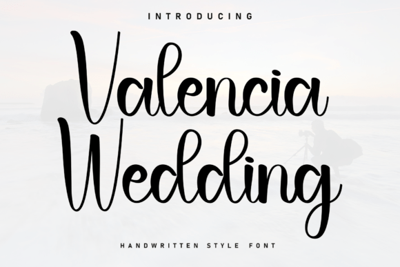 Valencia Wedding: A Sweet Script Font for Branding