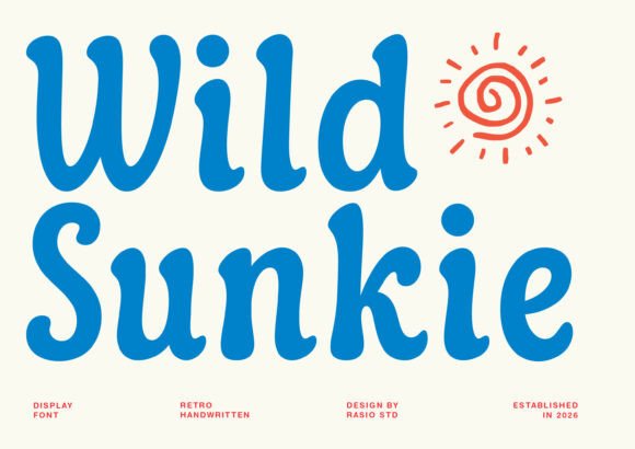 Wild Sunkie Font for Creative Campaigns